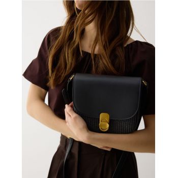 Reserved - Geantă crossbody - negru