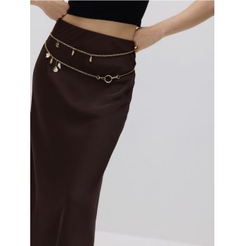 Reserved - LADIES` BELT - auriu Reserved - LADIES` BELT - auriu