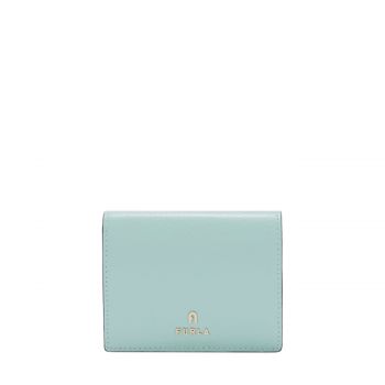 Camelia s compact bifold acquamarina Camelia s compact bifold acquamarina