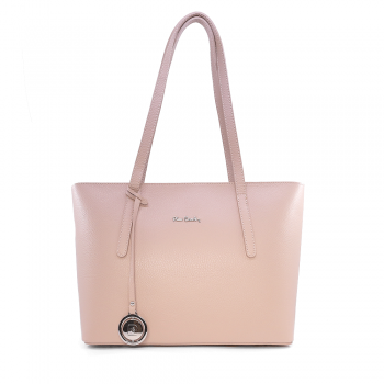 Poșetă tote femei Pierre Cardin nude din piele 7posp1872nu de firma originala