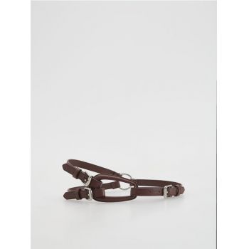 Reserved - LADIES` BELT - maro Reserved - LADIES` BELT - maro