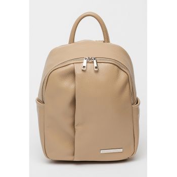 Rucsac de piele cu barete ajustabile