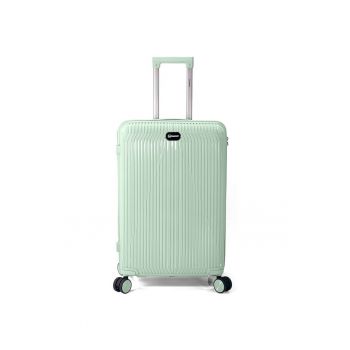 Troler mare  BZ 5819 - 76x48x29 - bagaj de cala - polipropilena - cifru - 4 roti 360° - verde deschis