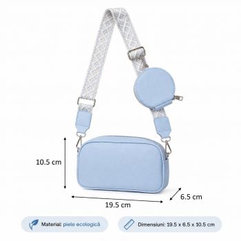 Geanta dama, Nixie GT3440, Albastru