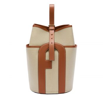 Lido m bucket bag toni cognac