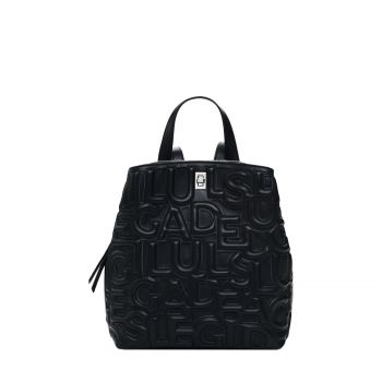 Medium backpack with 3d letters