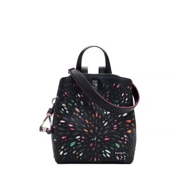 Mini perforated backpack