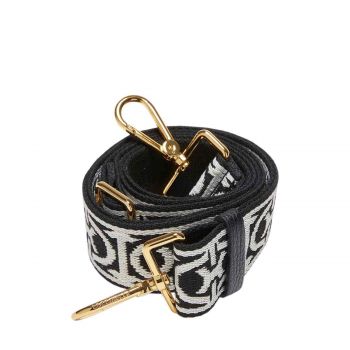 Monogram shoulder strap multi noir