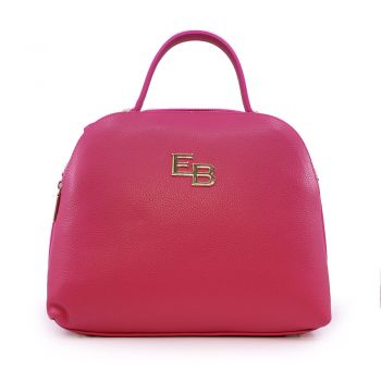 Poșetă femei Enzo Bertini fuchsia din piele naturală 154POSP33555FU