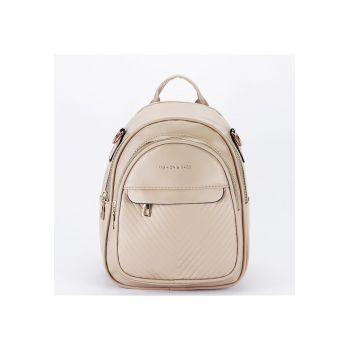 Rucsac bej casual 8009 119 17237