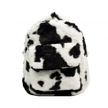 Rucsac dama, Arlenis GT3715, Negru/Alb de firma original