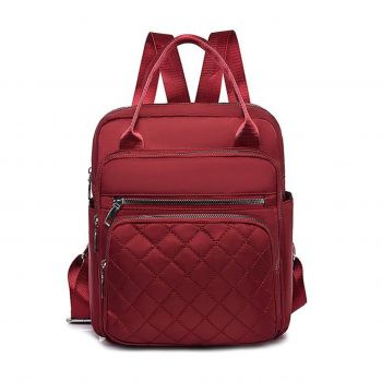 Rucsac dama, Elvina GT3705, Rosu inchis de firma original