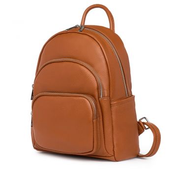Rucsac din piele naturala Alghero maro