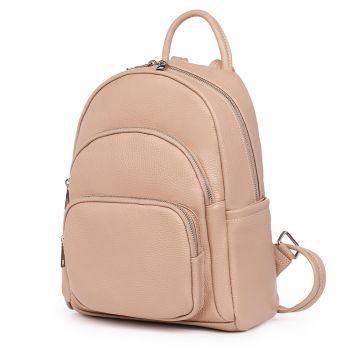 Rucsac din piele naturala Alghero roz