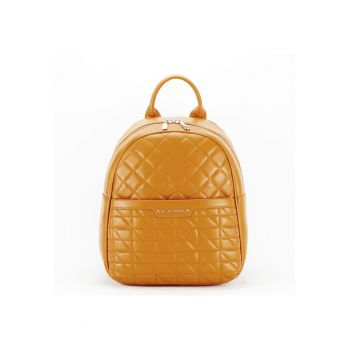 Rucsac mustar inchis cu imprimeu 6824-2 119 12226 de firma original