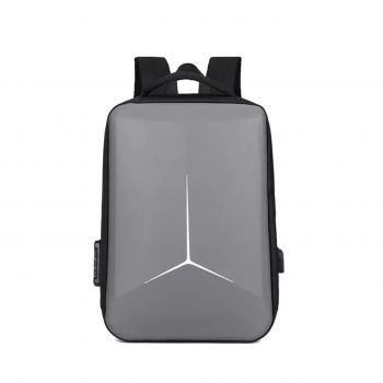 Rucsac unisex, Lorcan GT3751, port USB, Gri