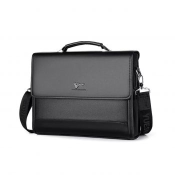 Servieta pentru barbati, Hestia GT3470, Neagra