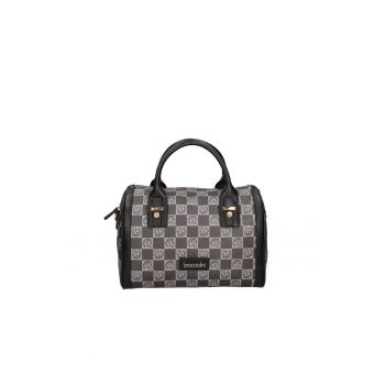 BRACCIAINI - Geanta crossbody cu model si bareta ajustabila
