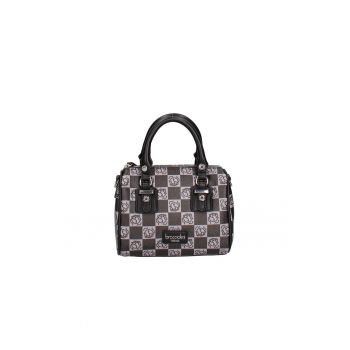 BRACCIAINI - Geanta crossbody de piele ecologica cu model