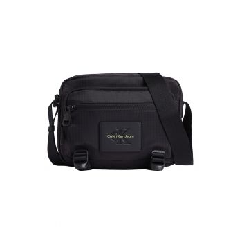 Geanta crossbody cu aplicatie logo