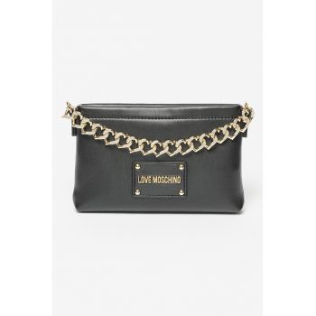 Geanta crossbody cu bareta din lant