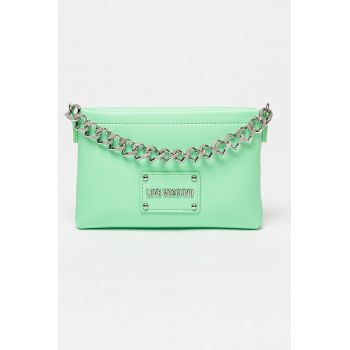 Geanta crossbody cu bareta din lant