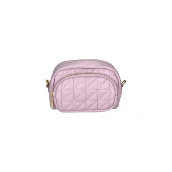 Geanta crossbody cu buzunar frontal cu fermoar