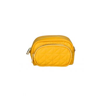 Geanta crossbody cu buzunar frontal cu fermoar