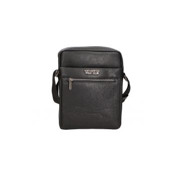 Geanta crossbody cu buzunar frontal