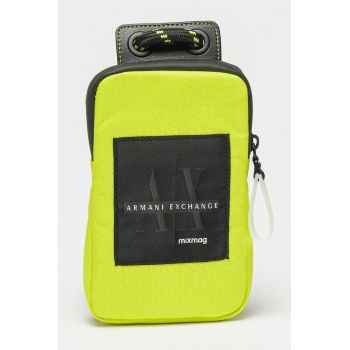 Geanta crossbody cu imprimeu logo - pentru telefonul mobil