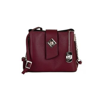 Geanta crossbody de piele