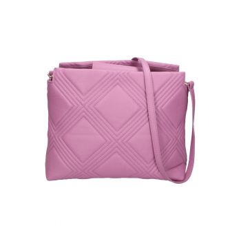 Geanta crossbody de piele - cu design matlasat