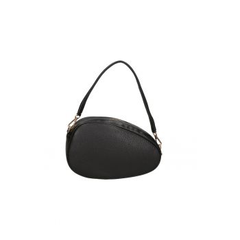 Geanta crossbody de piele cu maner detasabil