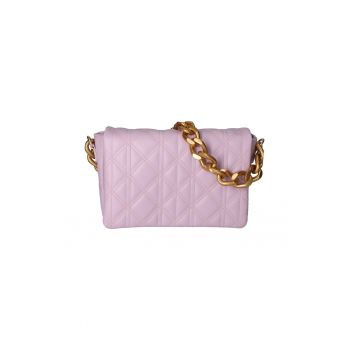 Geanta crossbody de piele cu model matlasat