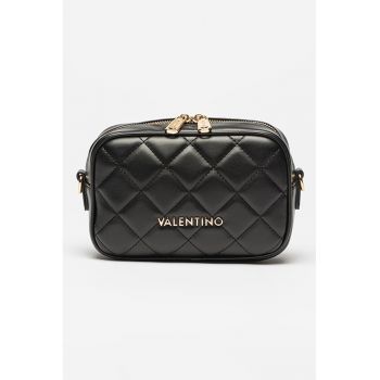 Geanta crossbody de piele ecologica cu aspect matlasat Ocarina