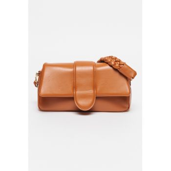 Geanta crossbody de piele ecologica cu bareta detasabila