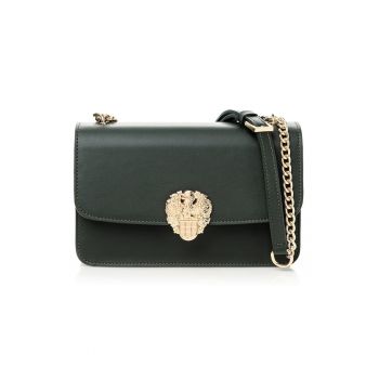 Geanta crossbody din piele ecologica cu bareta din lant