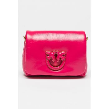 Geanta crossbody din piele Love Click Puff