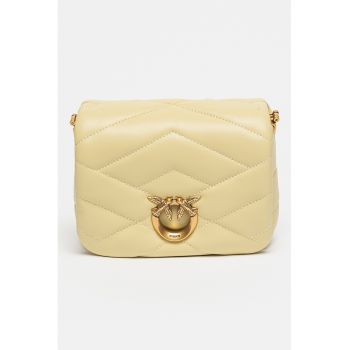Geanta crossbody din piele Love Click Puff