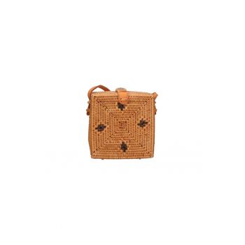 Geanta crossbody din rattan - uni