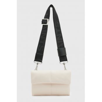 Geanta crossbody matlasata de piele Ezra