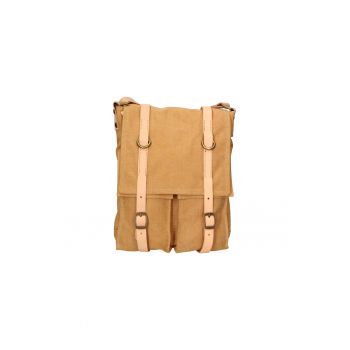 Geanta crossbody unisex cu buzunare cu fermoar
