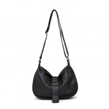 Geanta dama, Taelia GT3354, piele naturala, Negru