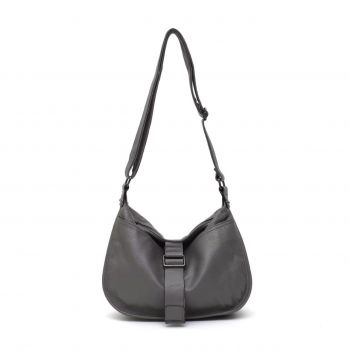 Geanta dama, Taelia GT3355, piele naturala, Gri