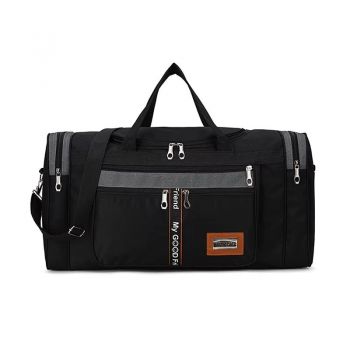 Geanta de calatorie unisex, Iridessa GT3585, Negru