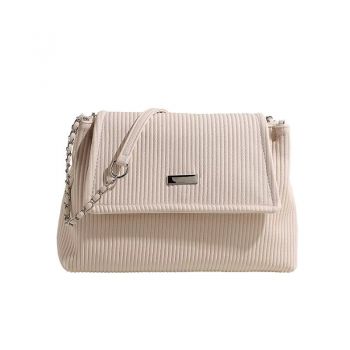 Geanta de dama, Nyella GT3418, Crem