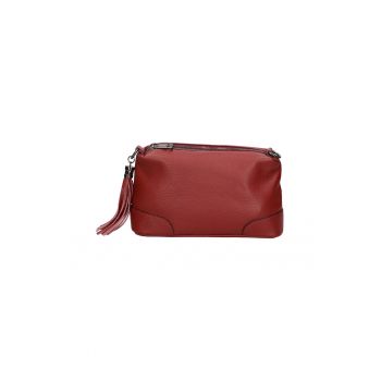 Geanta de piele cu aspect texturat 25475