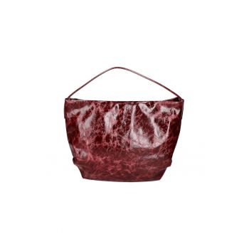 Geanta de piele cu bareta de umar 24151