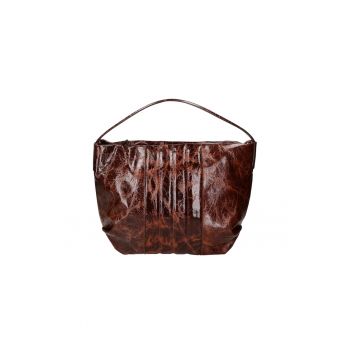 Geanta de piele cu bareta de umar 24151