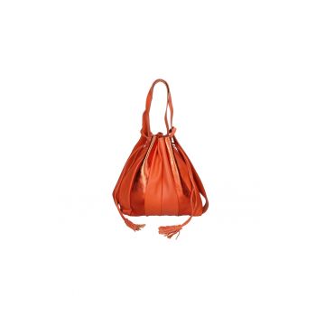 Geanta de piele cu design 2in1 25691